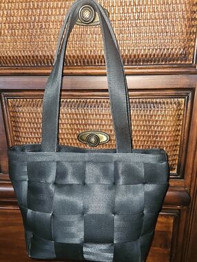 Original SeatBelt Bag Black Tote Small